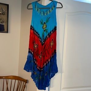 Sleeveless Beach Dress/Coverup